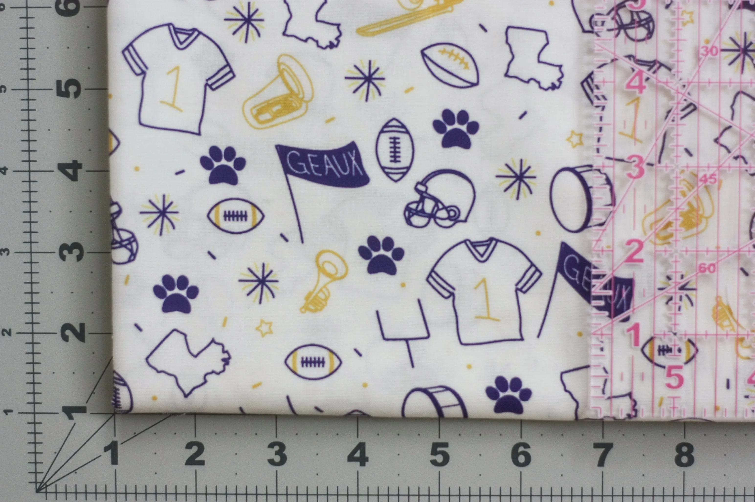 Fabric: Team Spirit in White