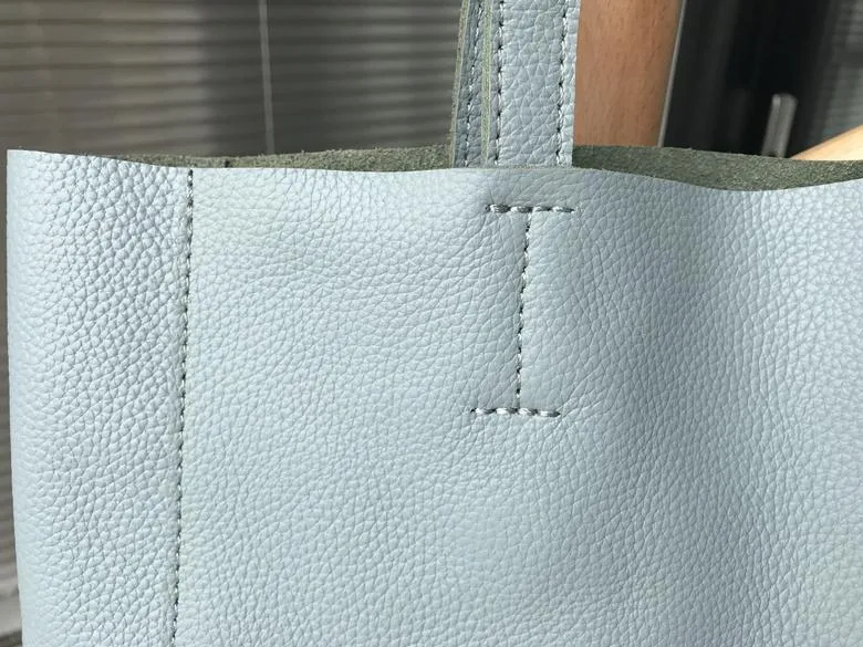 Fashion Womens Blue Leather Vertical Tote Bags Blue Shoulder Tote Bag Handbag Tote For Women