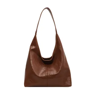 Felicia™ | Leather Hobo-Style Shoulder Bag