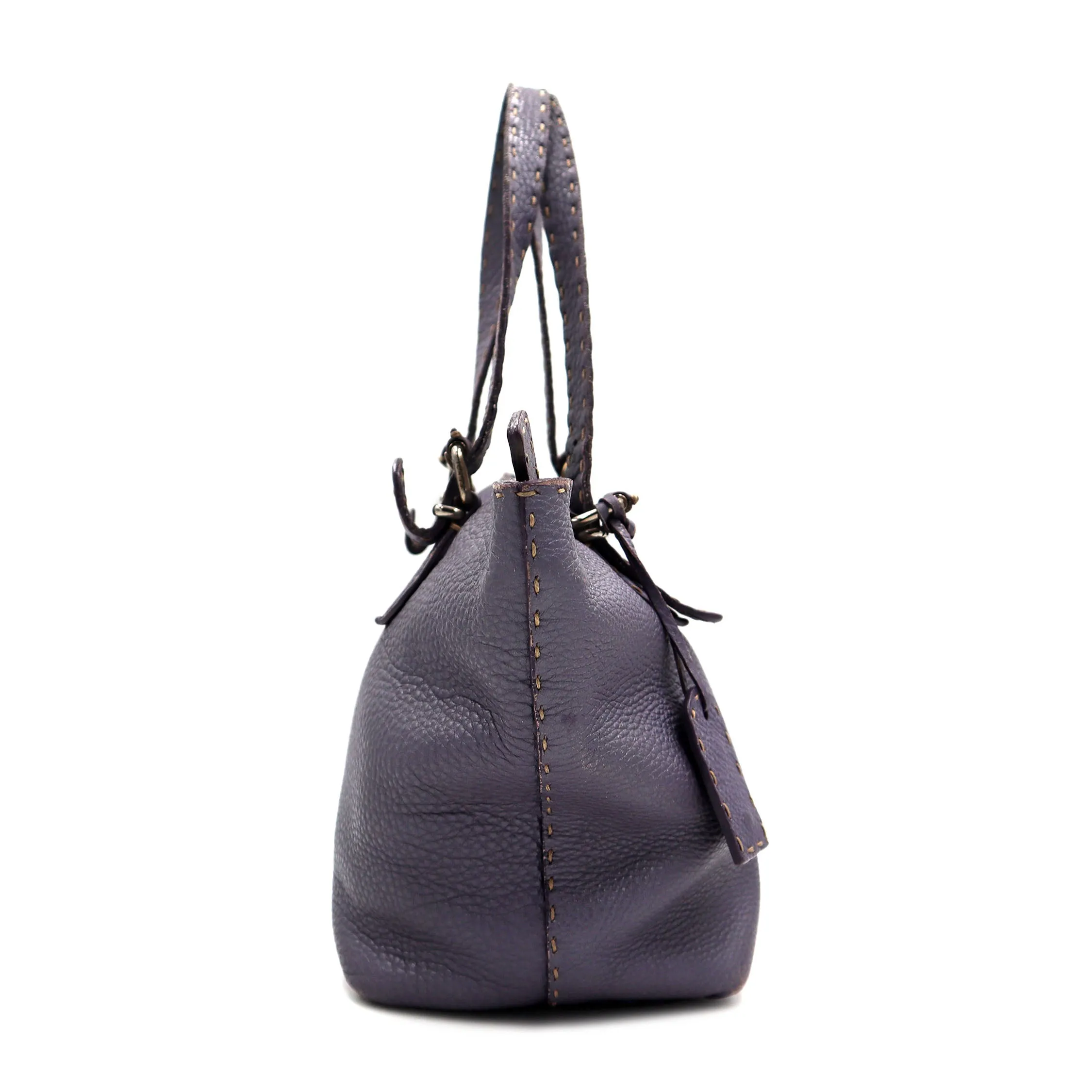 Fendi Selleria Leather Tote Bag