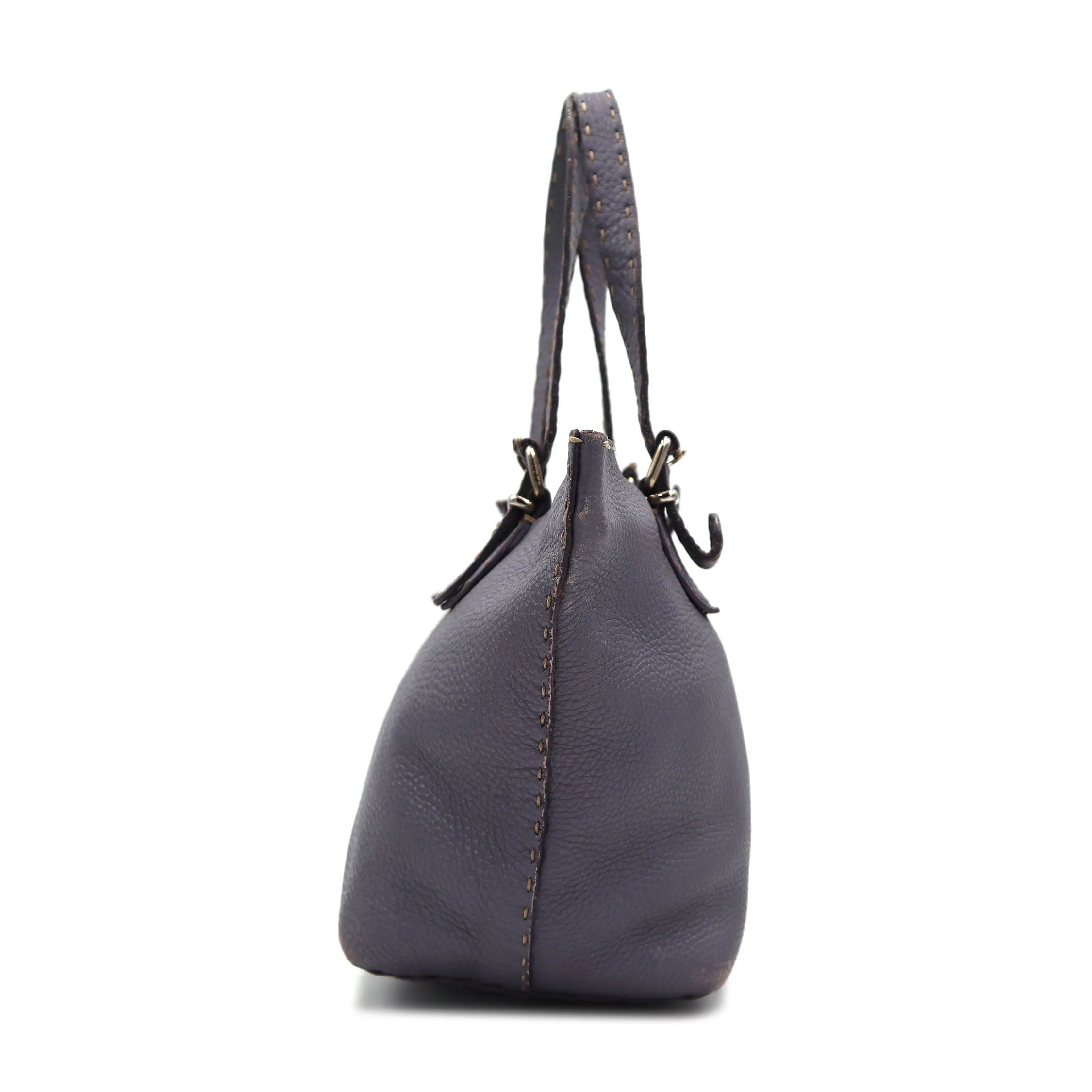 Fendi Selleria Leather Tote Bag