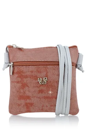 FERCHI MINI MADELINE Chestnut Crossbody Bag