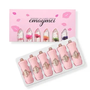 Flower Jelly Waterproof Moisturizing Nourishing Lip Balm 3 Set