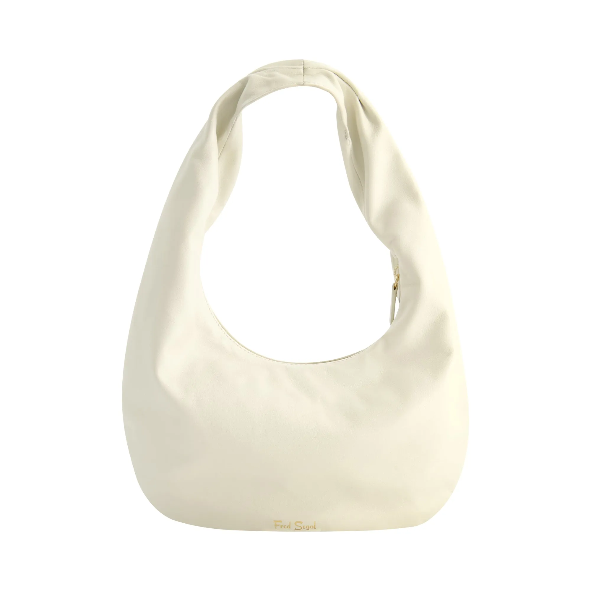 Fred Segal Rounded Soft Hobo Bag in Smooth Nappa Leather NAP
