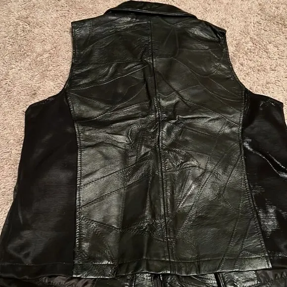 Genuine leather outfit vintage