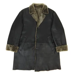 Gianni Versace Shearling Coat Size 52