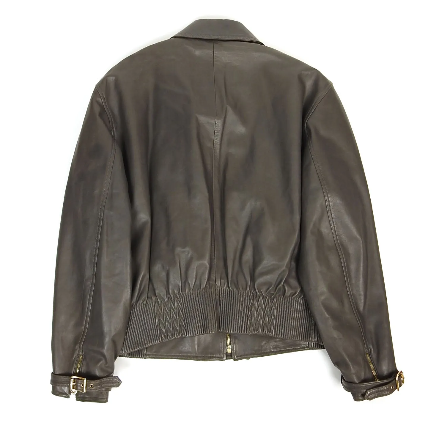 Gianni Versace Vintage Leather Jacket Size