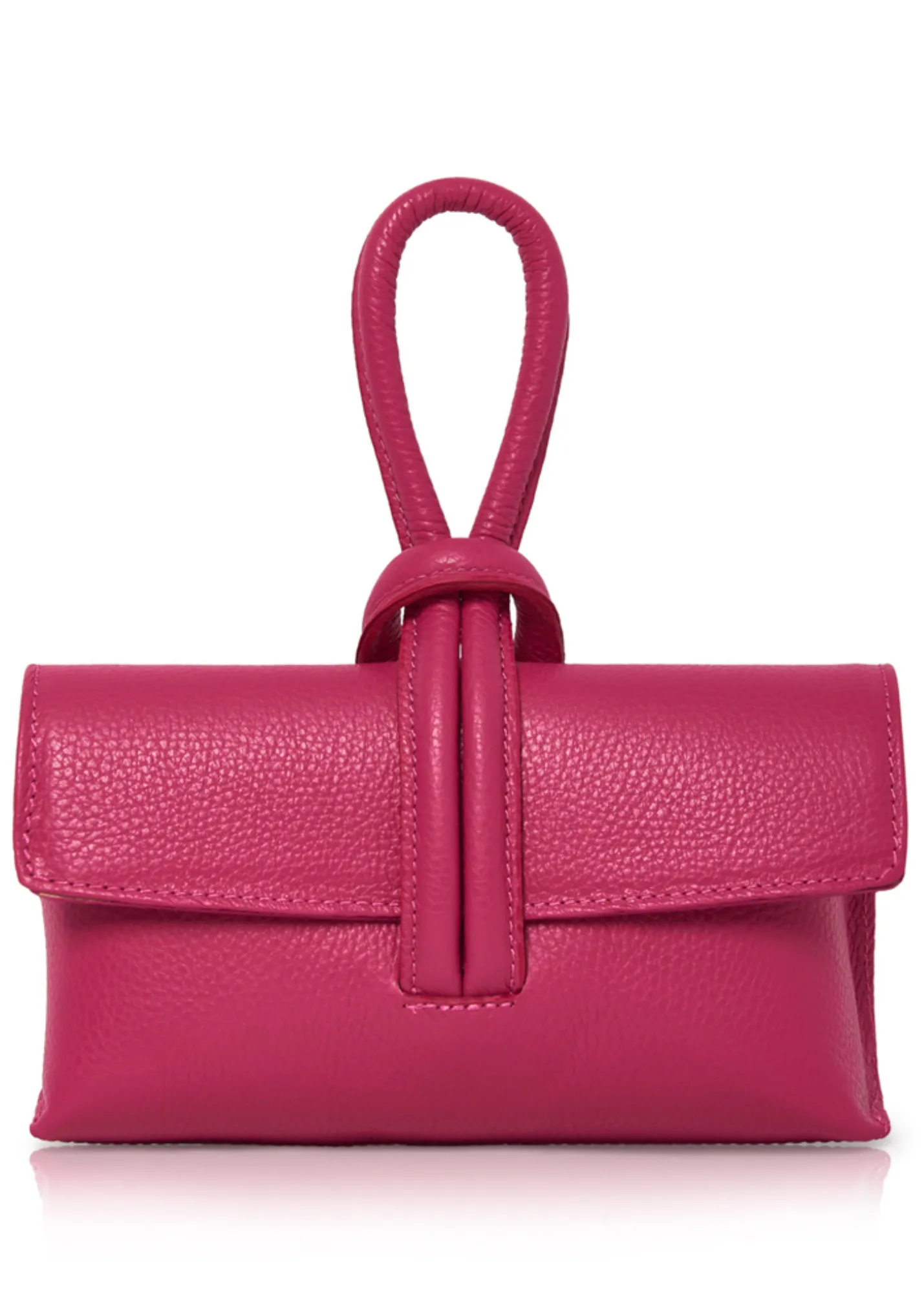 Gold Loop Clutch/Cross Body Bag