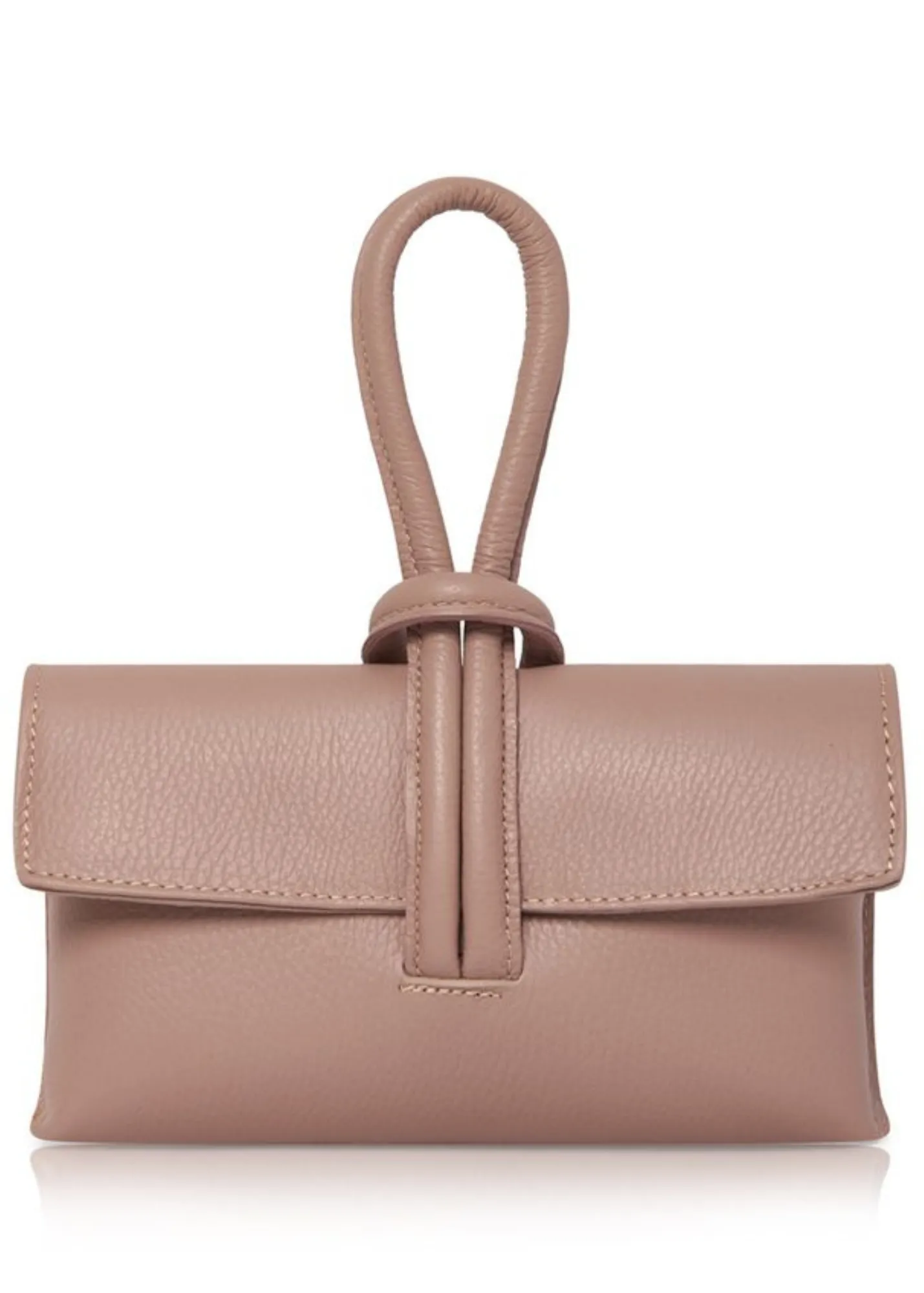 Gold Loop Clutch/Cross Body Bag