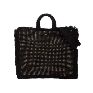 Gossypium Tote Bag Large - Black