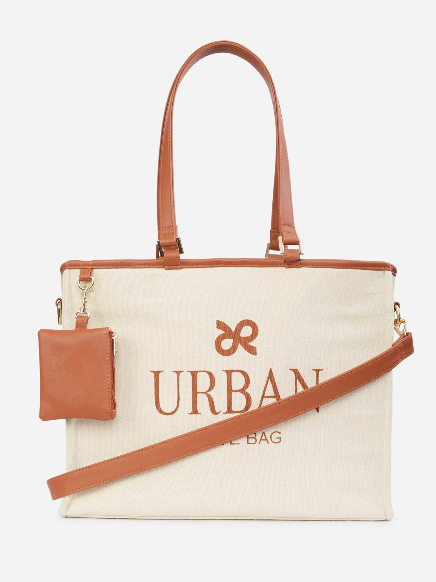 GRACE NATURAL TOTE BROWN