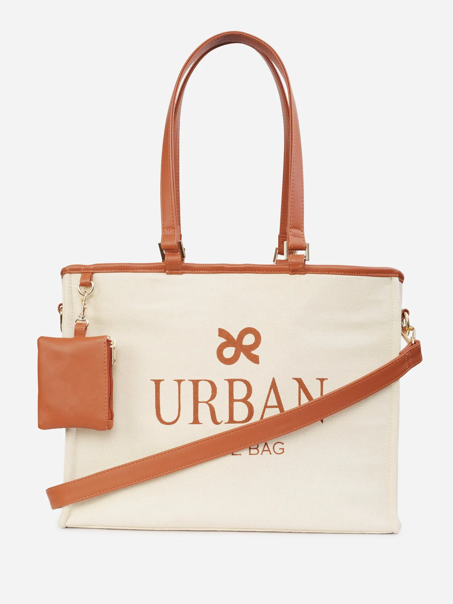 GRACE NATURAL TOTE BROWN