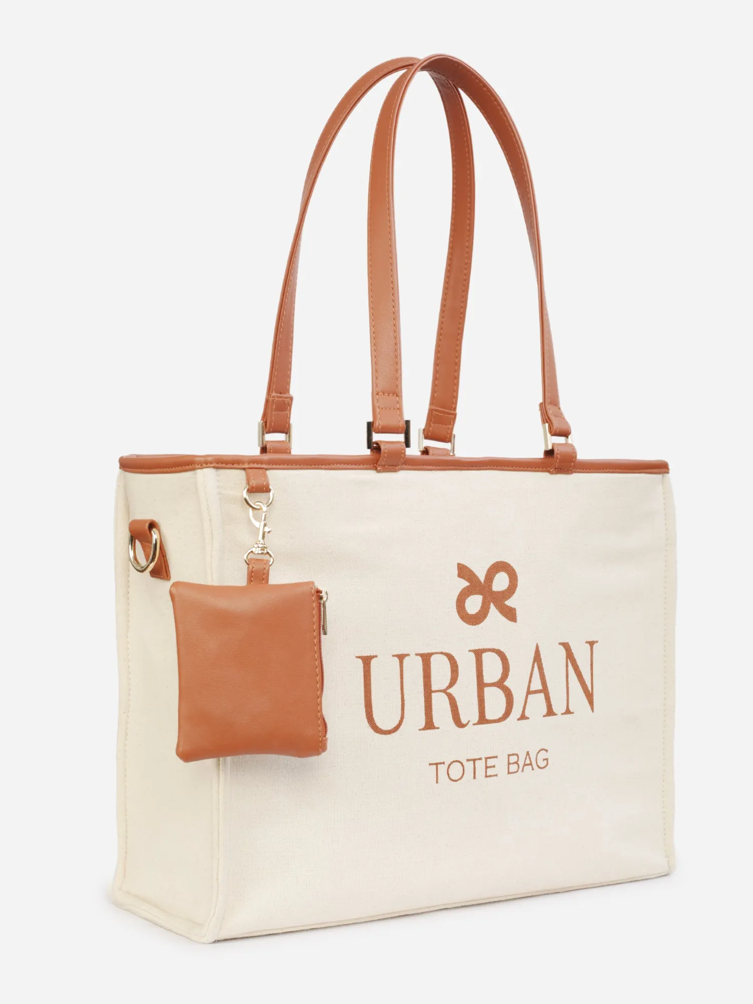 GRACE NATURAL TOTE BROWN