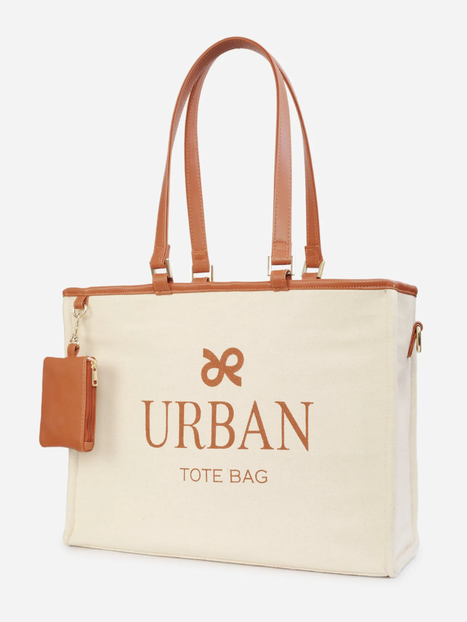 GRACE NATURAL TOTE BROWN