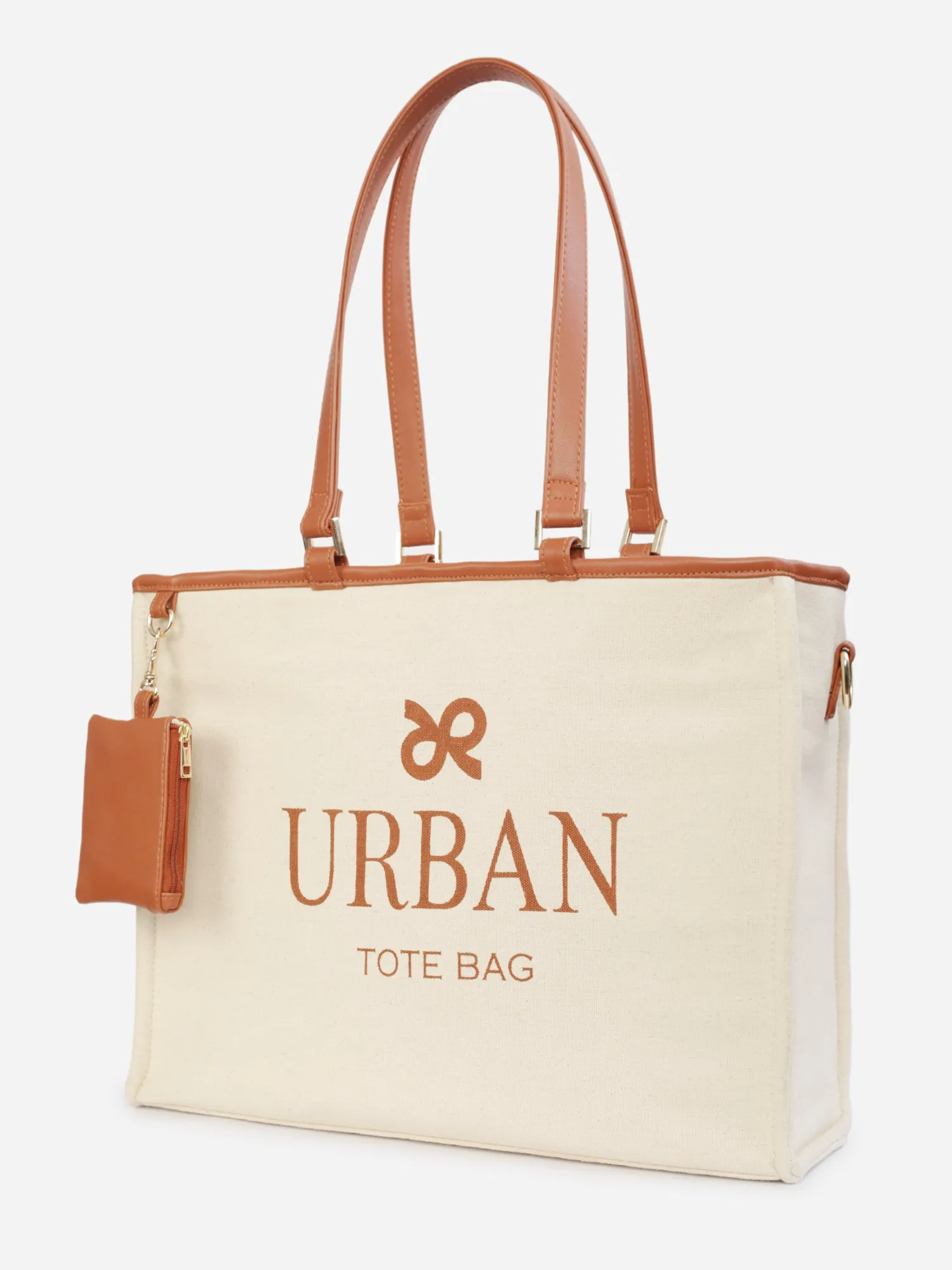 GRACE NATURAL TOTE BROWN