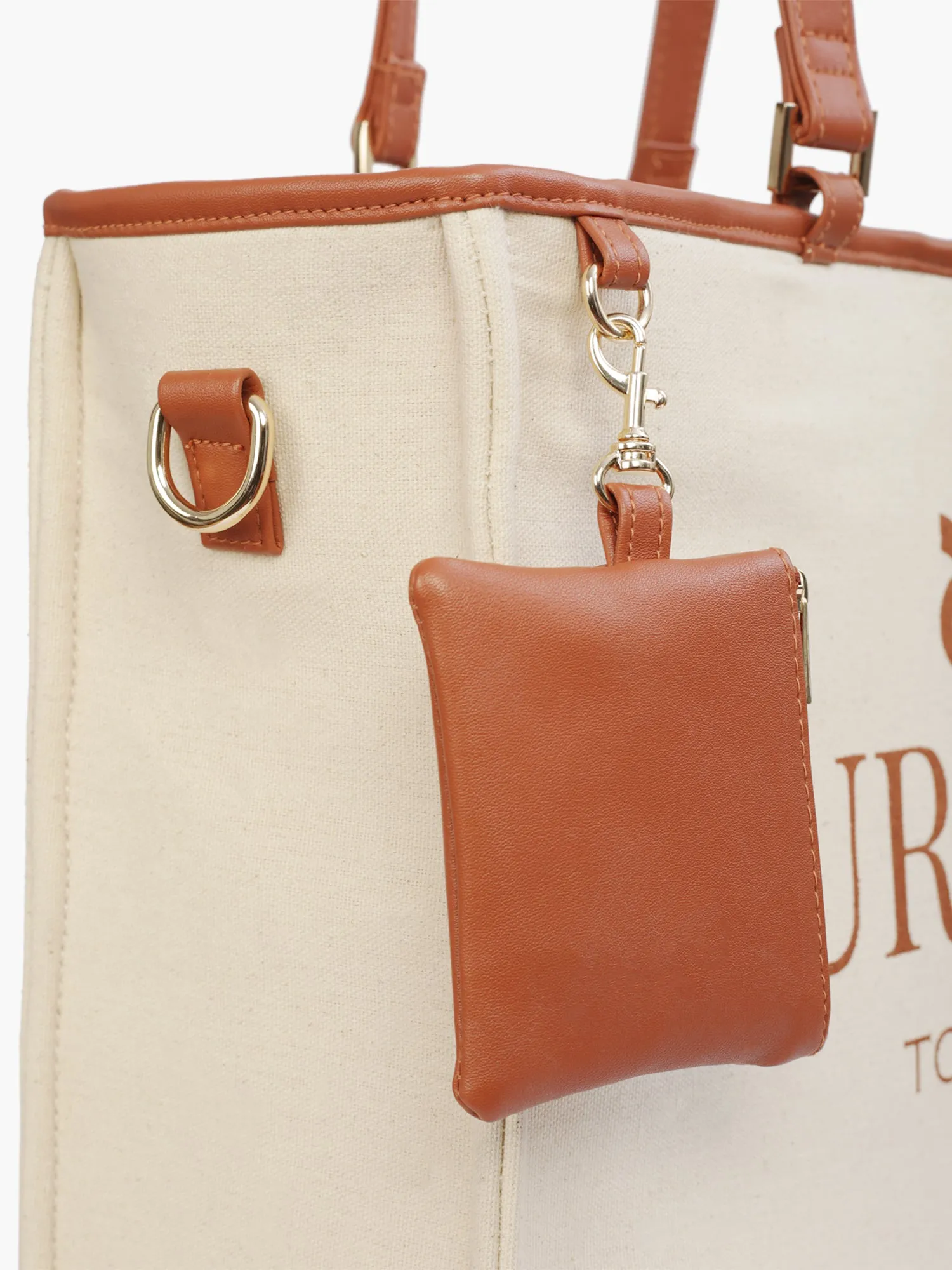 GRACE NATURAL TOTE BROWN