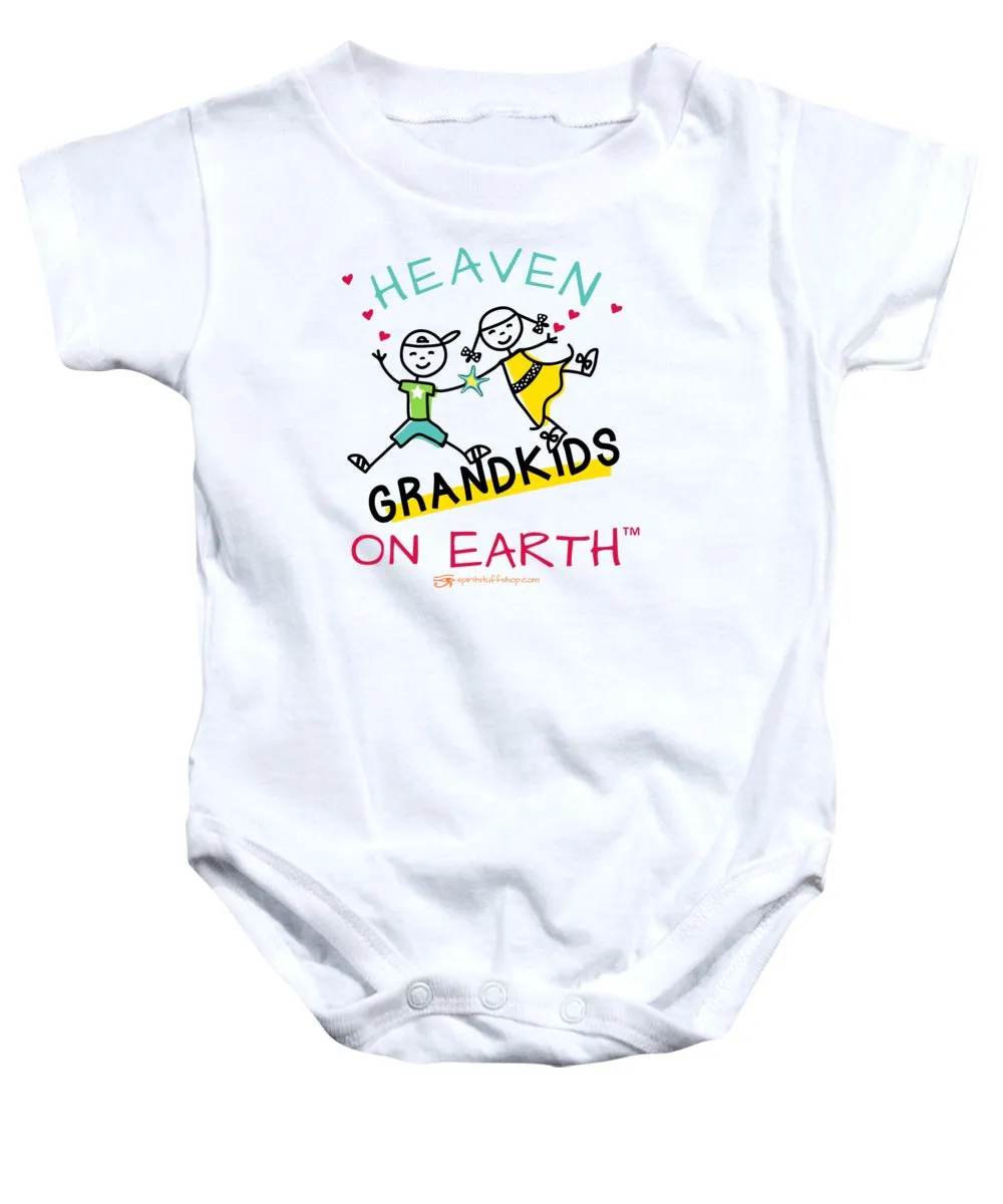 Grandkids Heaven on Earth - Baby Onesie