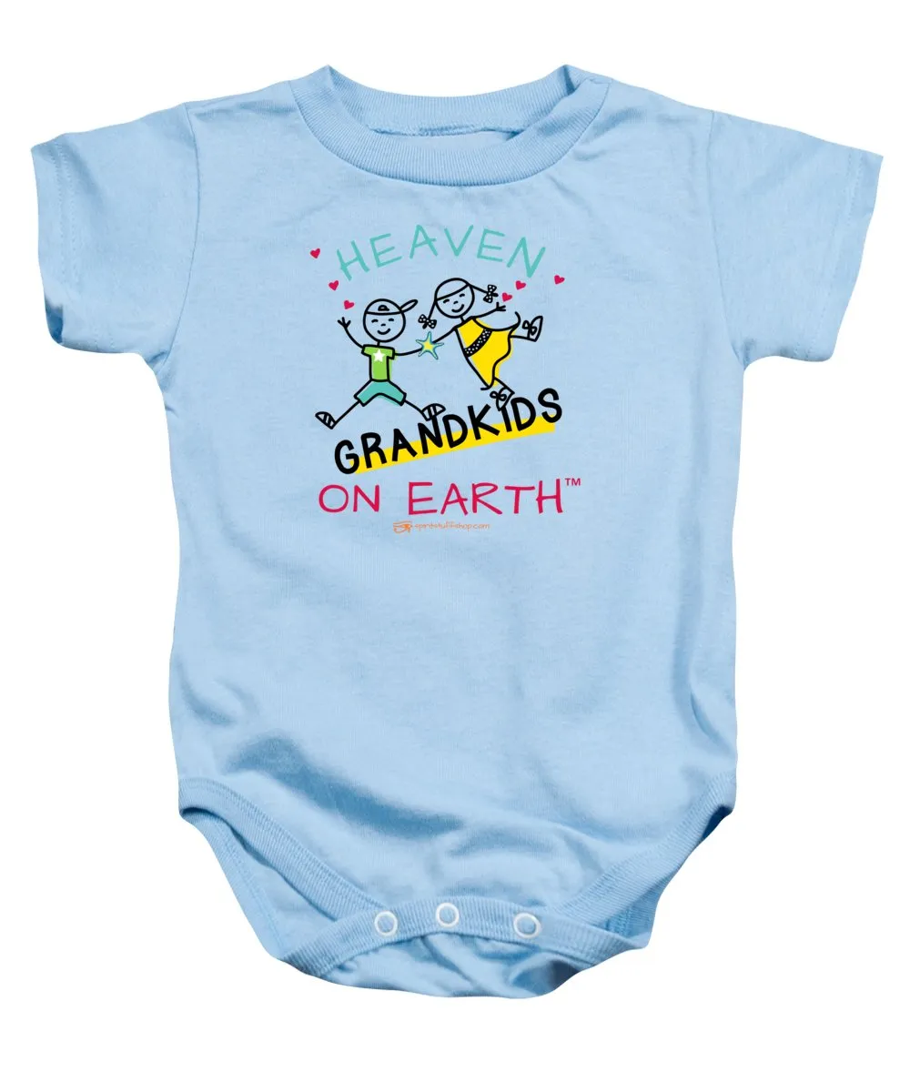 Grandkids Heaven on Earth - Baby Onesie