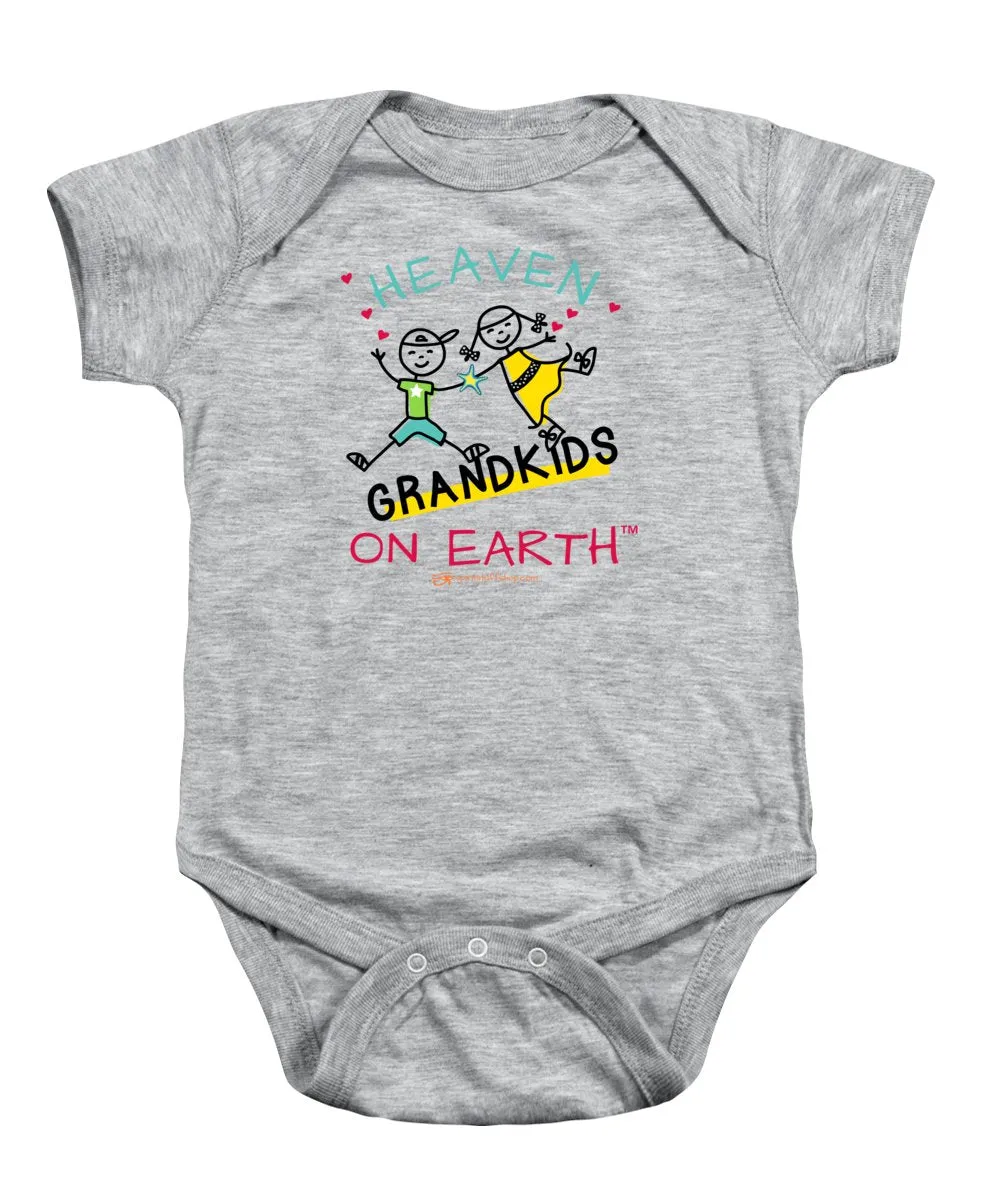 Grandkids Heaven on Earth - Baby Onesie