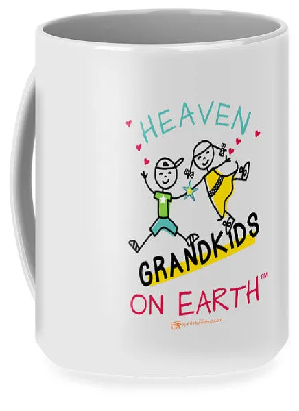 Grandkids Heaven on Earth - Mug