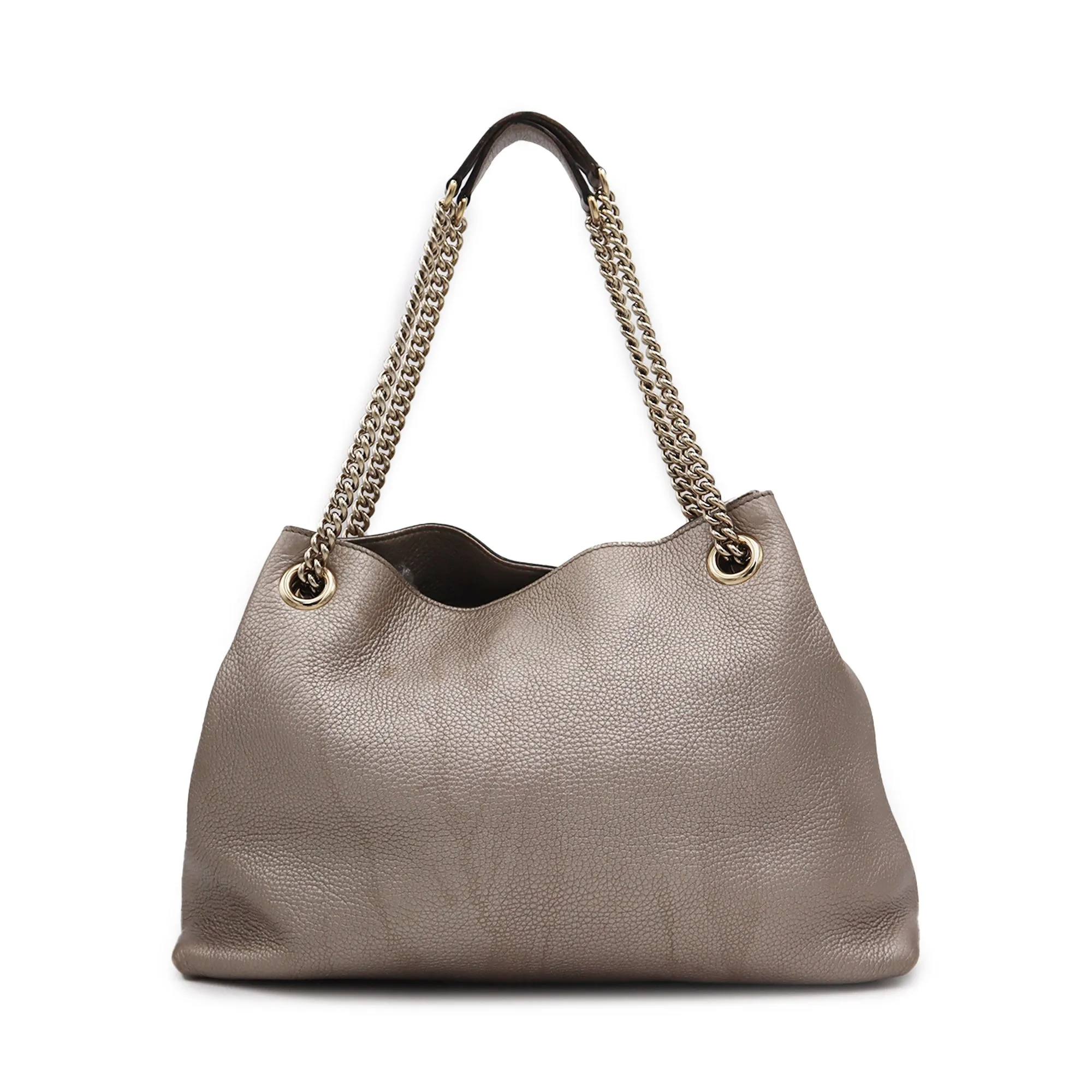 Gucci Calfskin Soho Chain Shoulder Bag