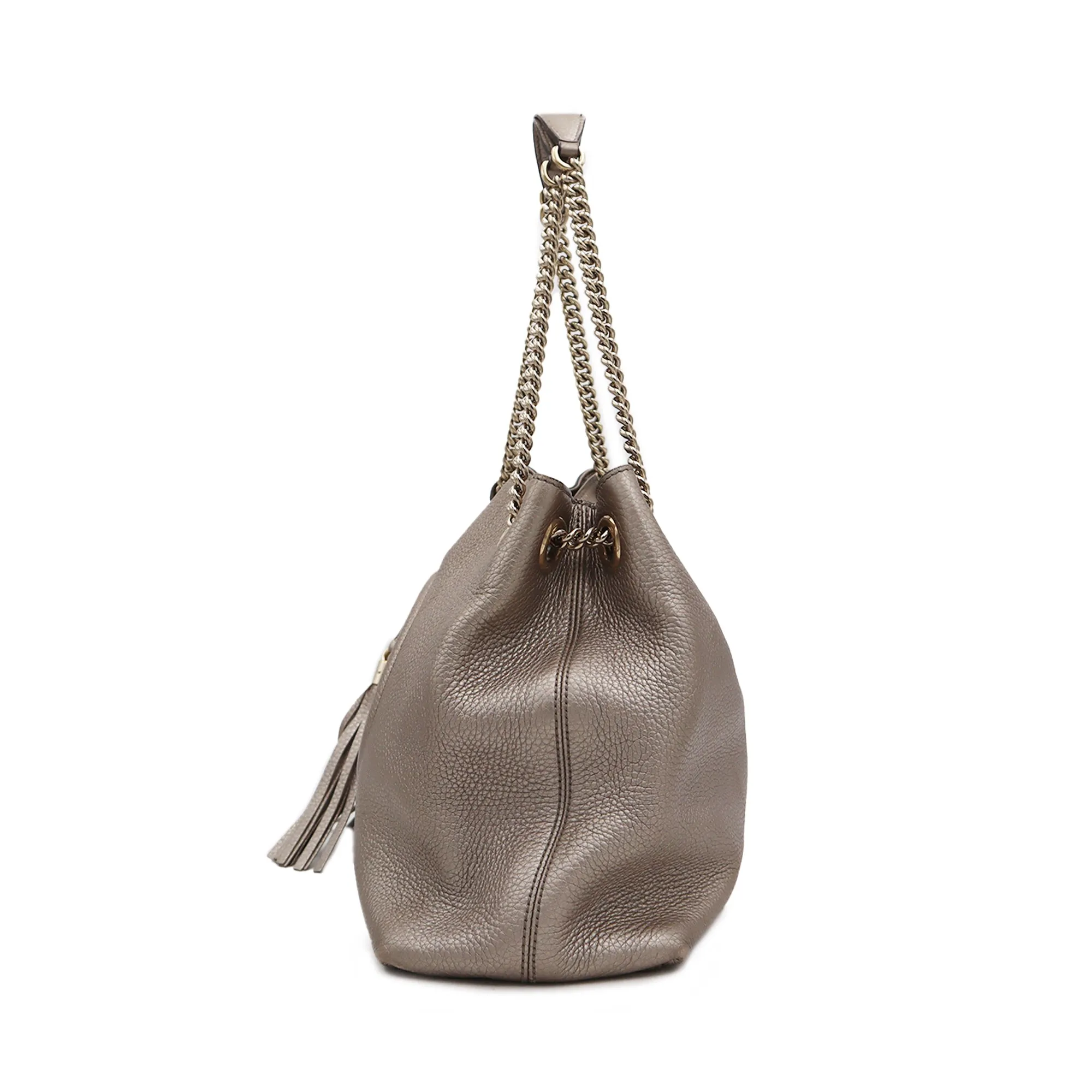 Gucci Calfskin Soho Chain Shoulder Bag