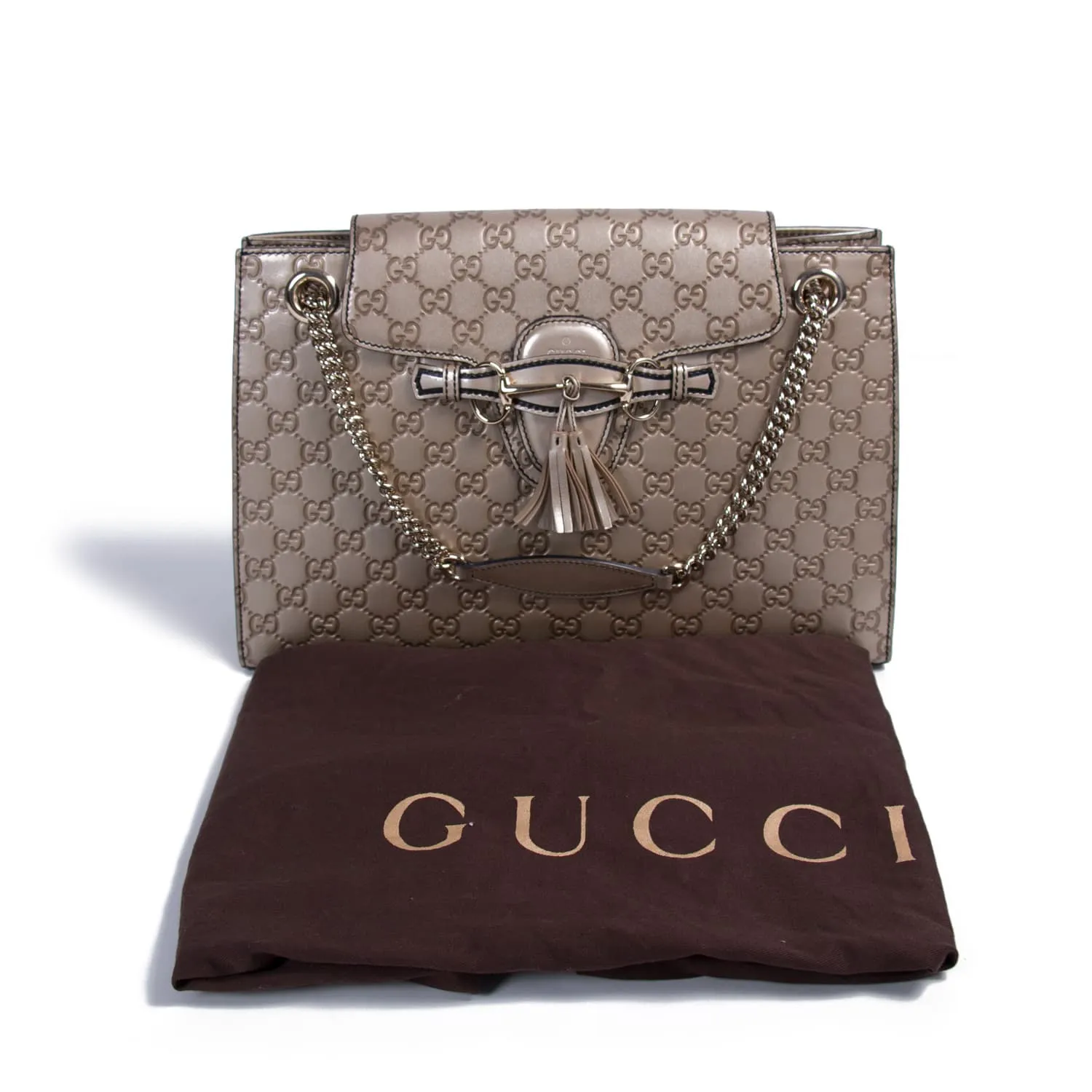 Gucci Emily Large Chain Shoulder Bag