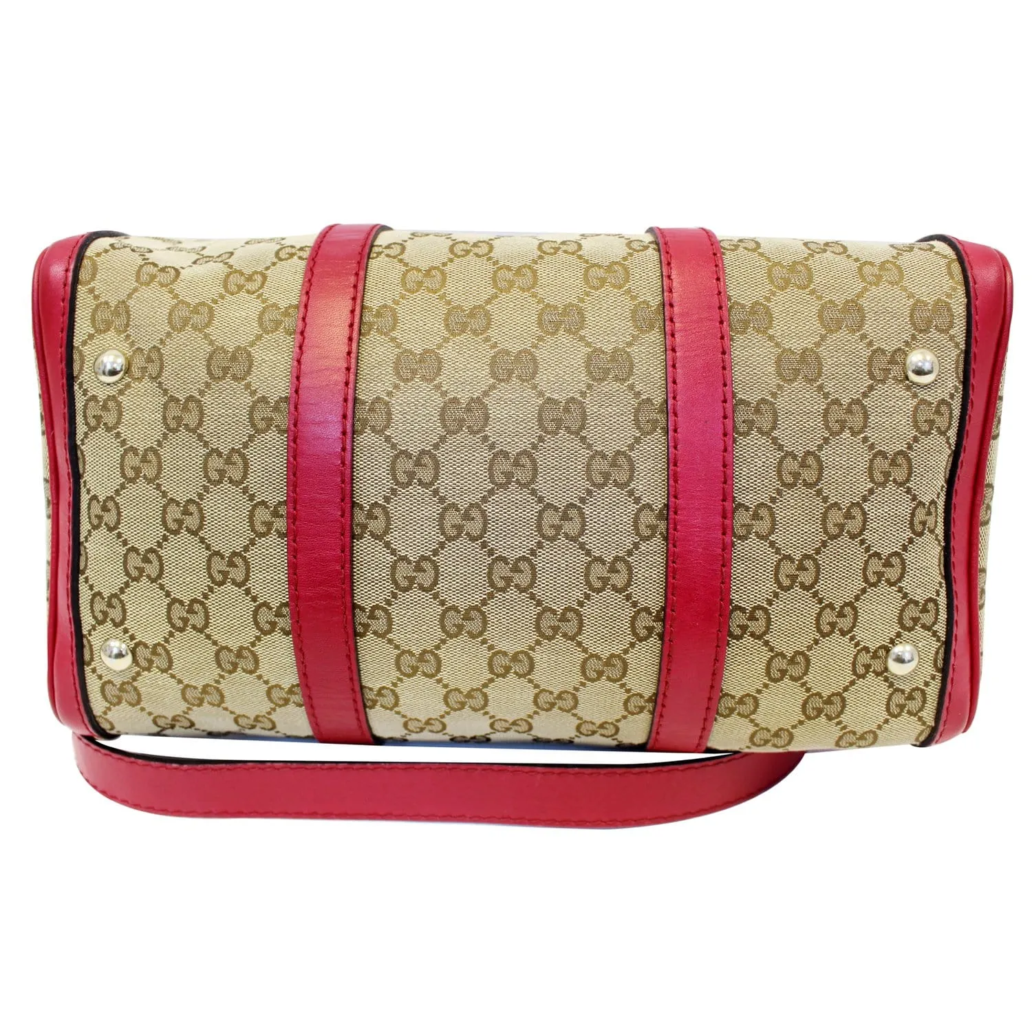 GUCCI GG Canvas Boston Shoulder Bag 247205