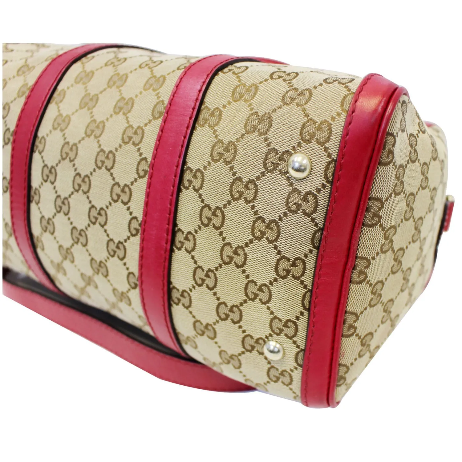 GUCCI GG Canvas Boston Shoulder Bag 247205