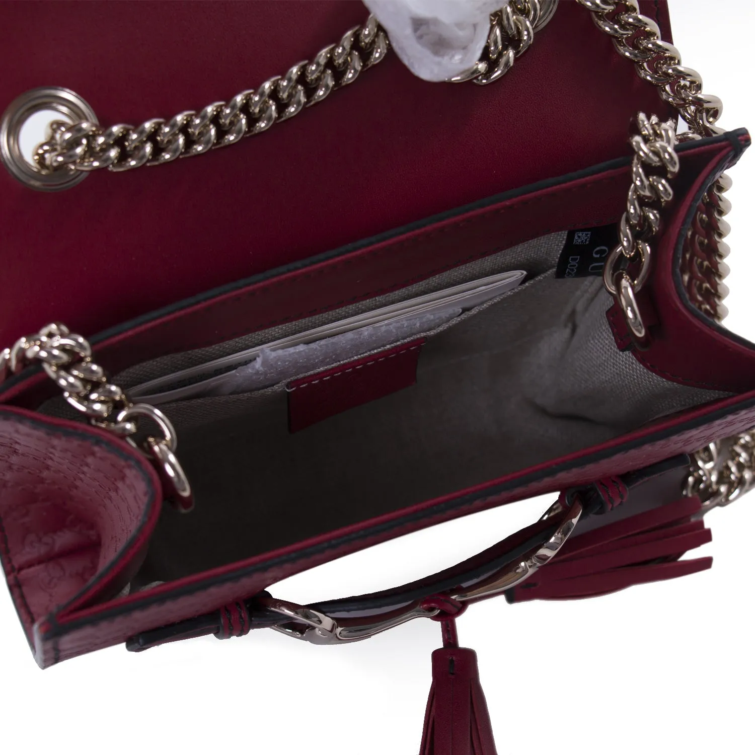 Gucci Guccissima Emily Small Chain Shoulder Bag