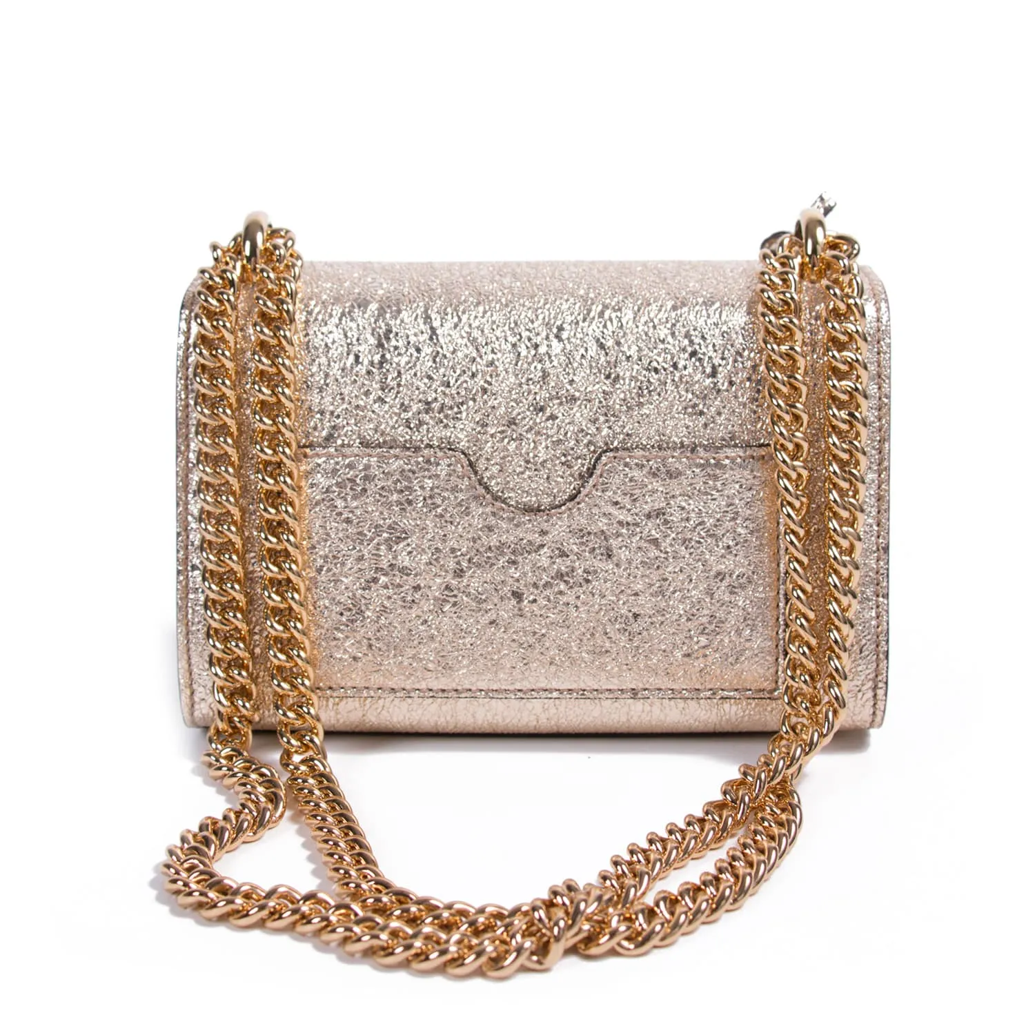 Gucci Metallic Padlock Shoulder Bag