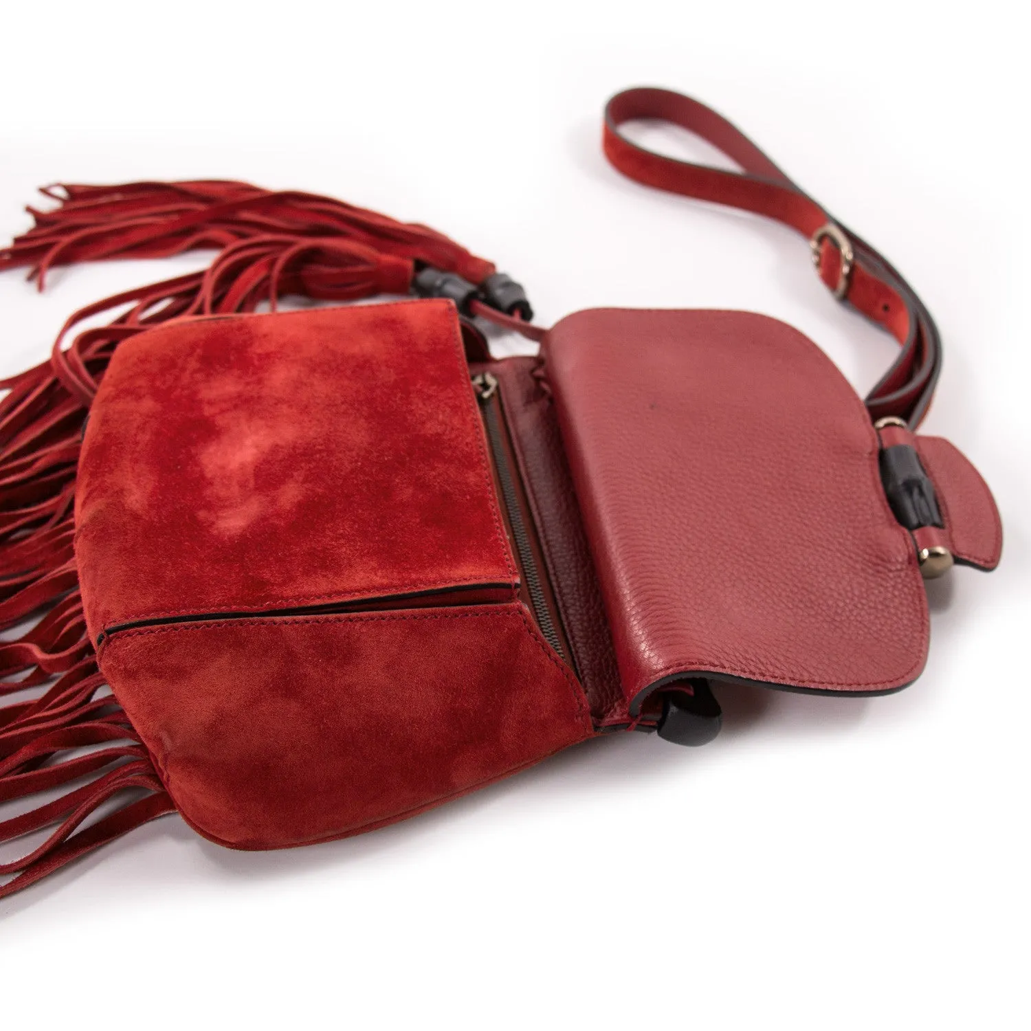 Gucci Nouveau Fringe Shoulder Bag