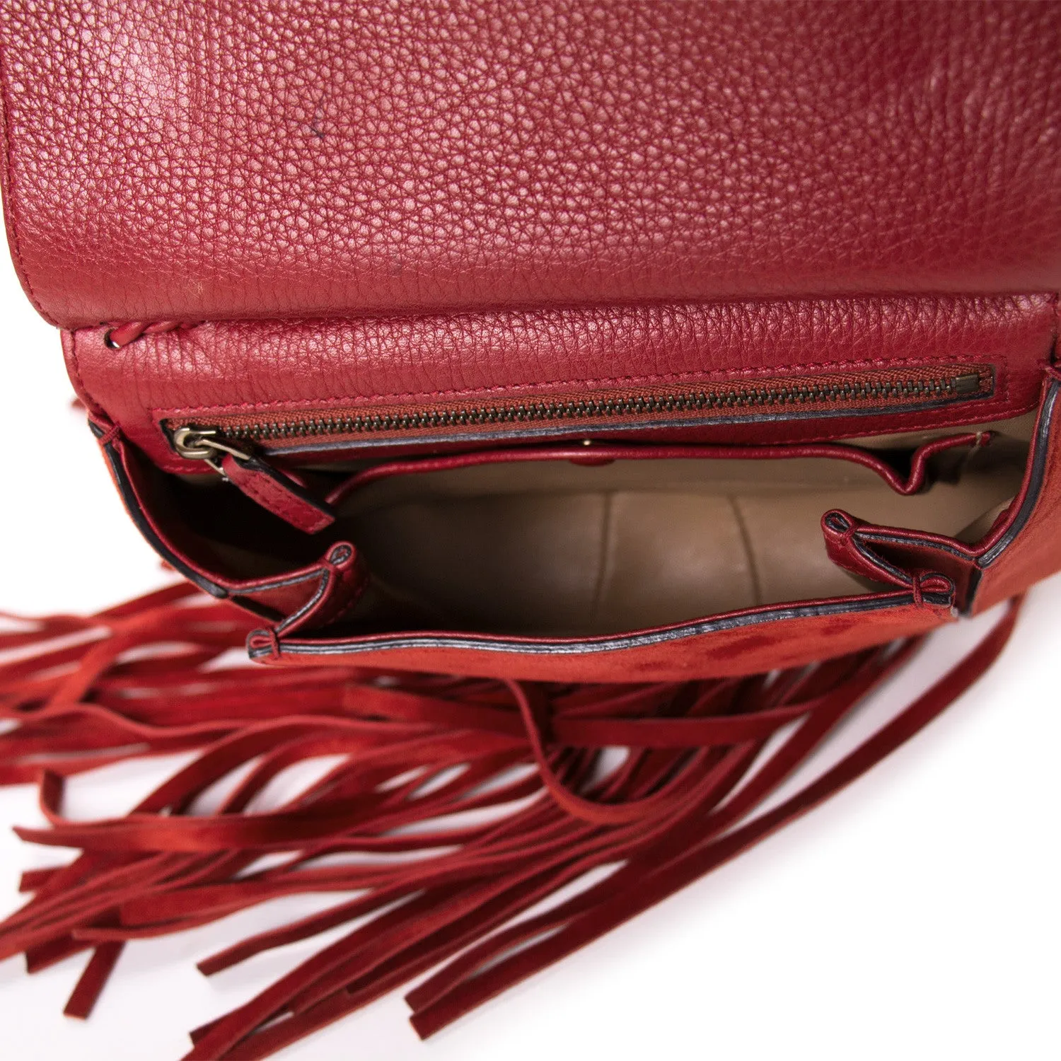 Gucci Nouveau Fringe Shoulder Bag