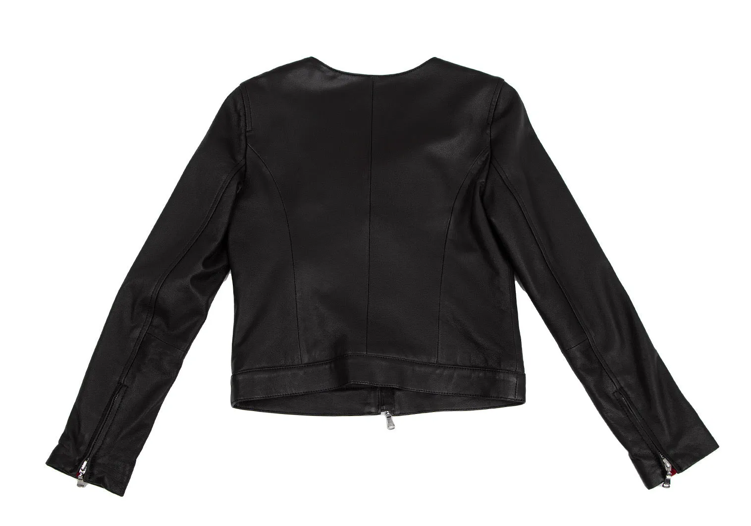 GUILD PRIME Japan. Black Lambskin  Leather Jacket