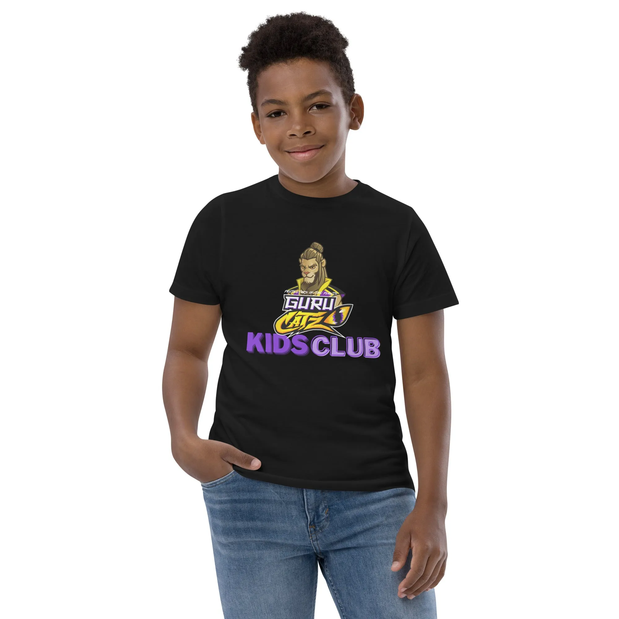 Guru Catz Kids Club w Kino Youth T-shirt
