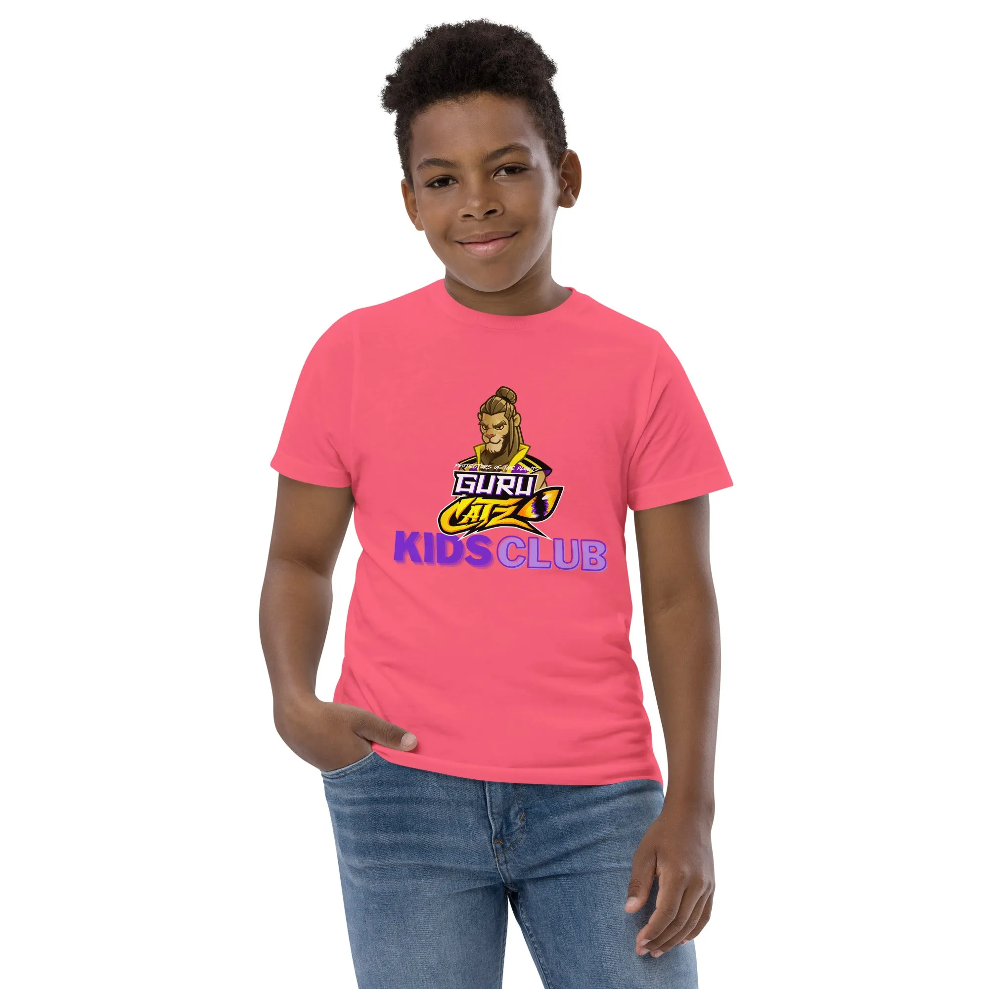 Guru Catz Kids Club w Kino Youth T-shirt