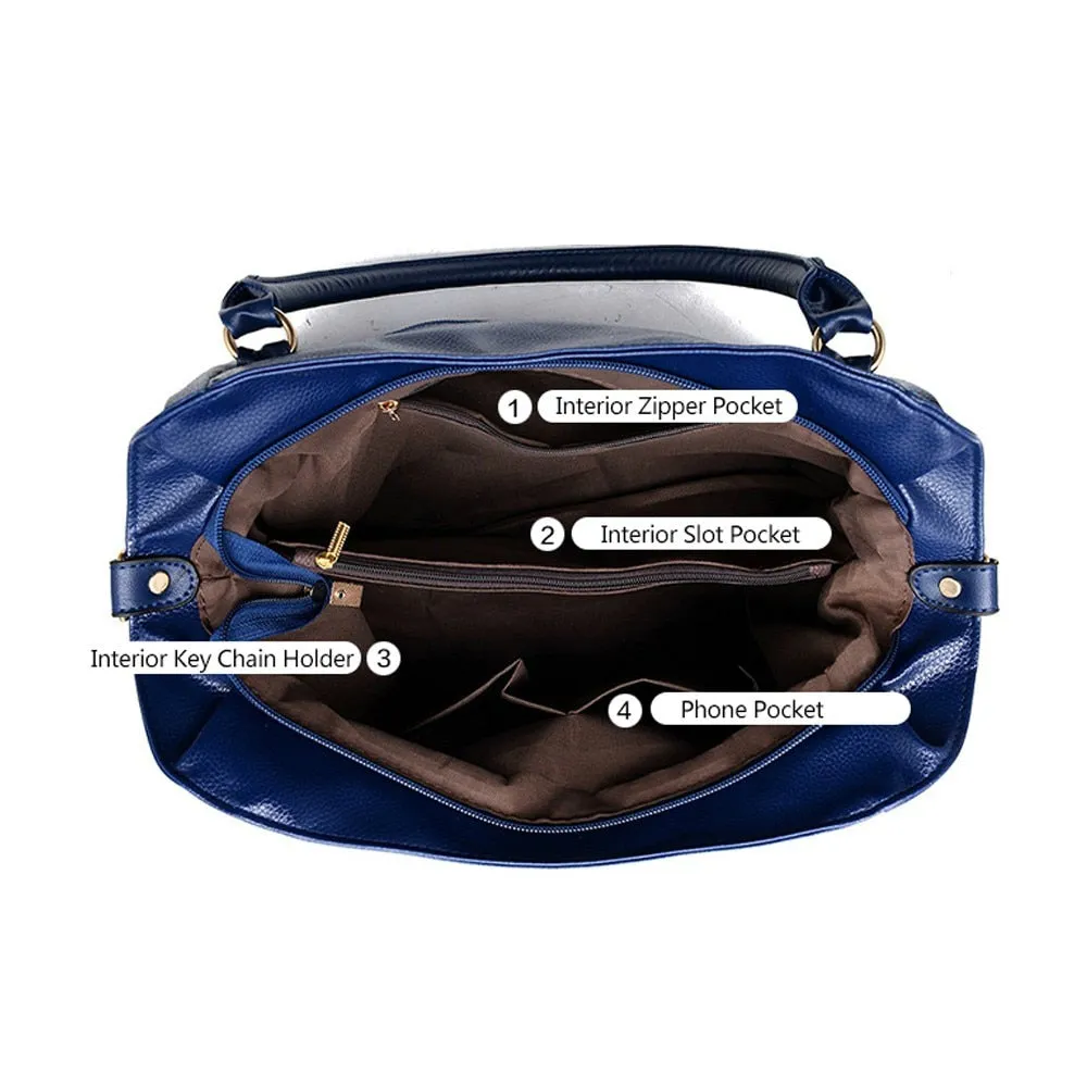 Herald Fashion Luxury Soft Leather Ladies Bag