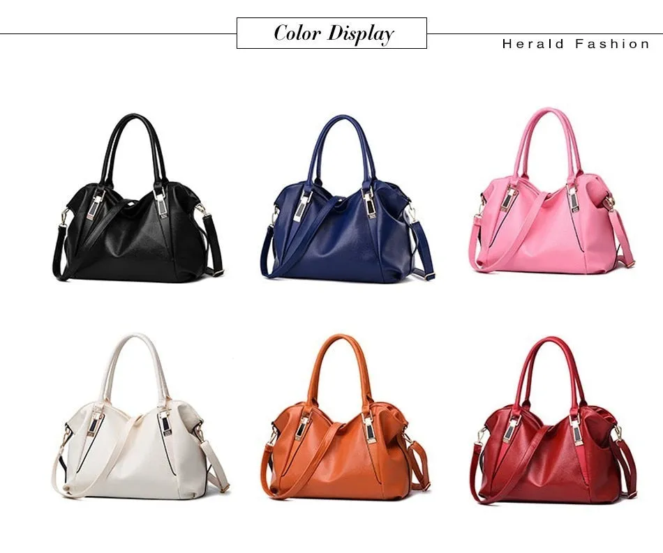 Herald Fashion Luxury Soft Leather Ladies Bag
