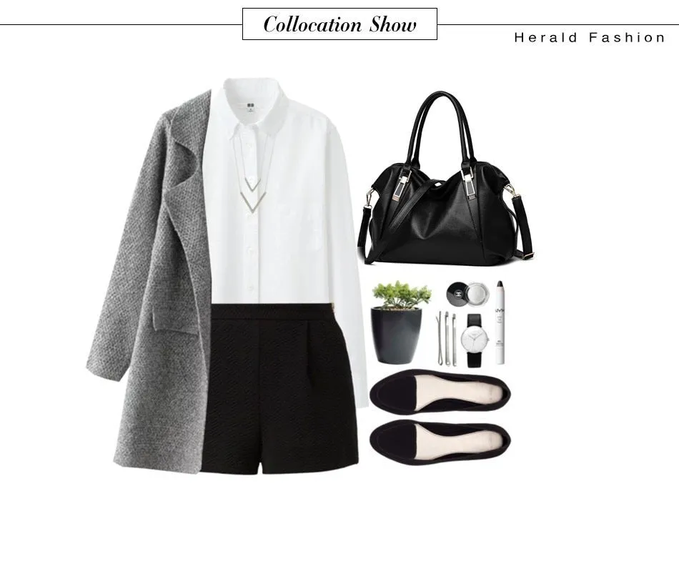 Herald Fashion Luxury Soft Leather Ladies Bag