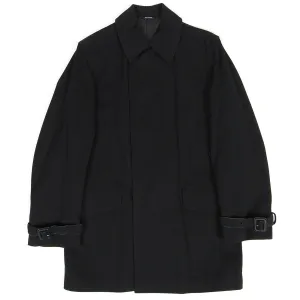 Hermes Black Slit Pocket Jacket
