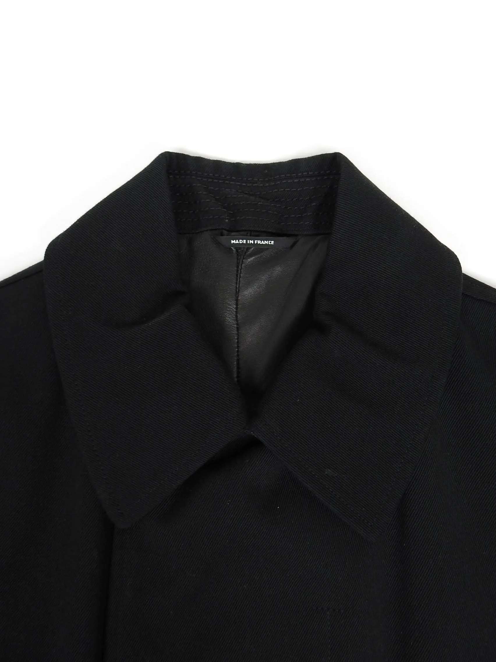 Hermes Black Slit Pocket Jacket