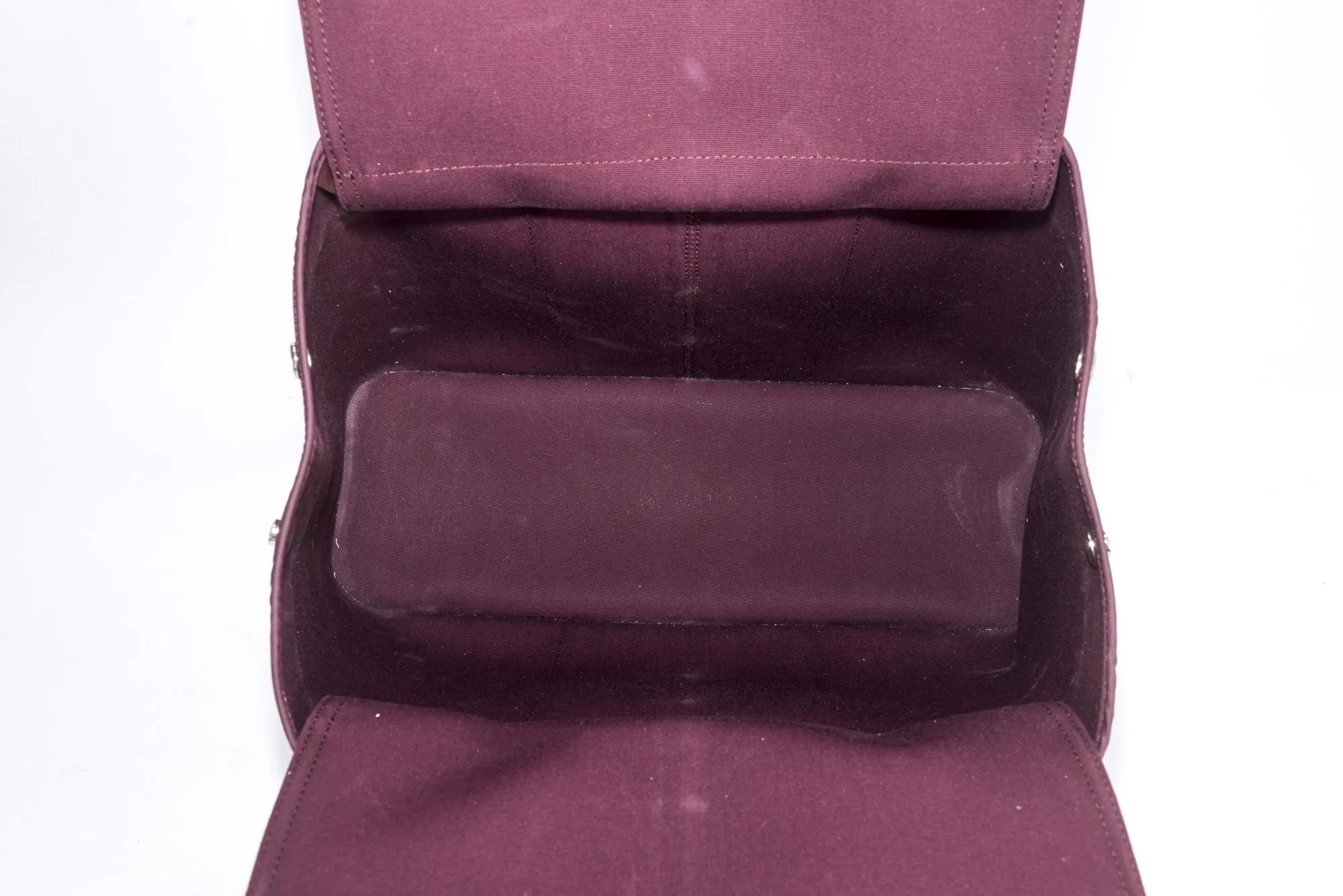 Hermes Cabag Elan 39 Dark Burgundy