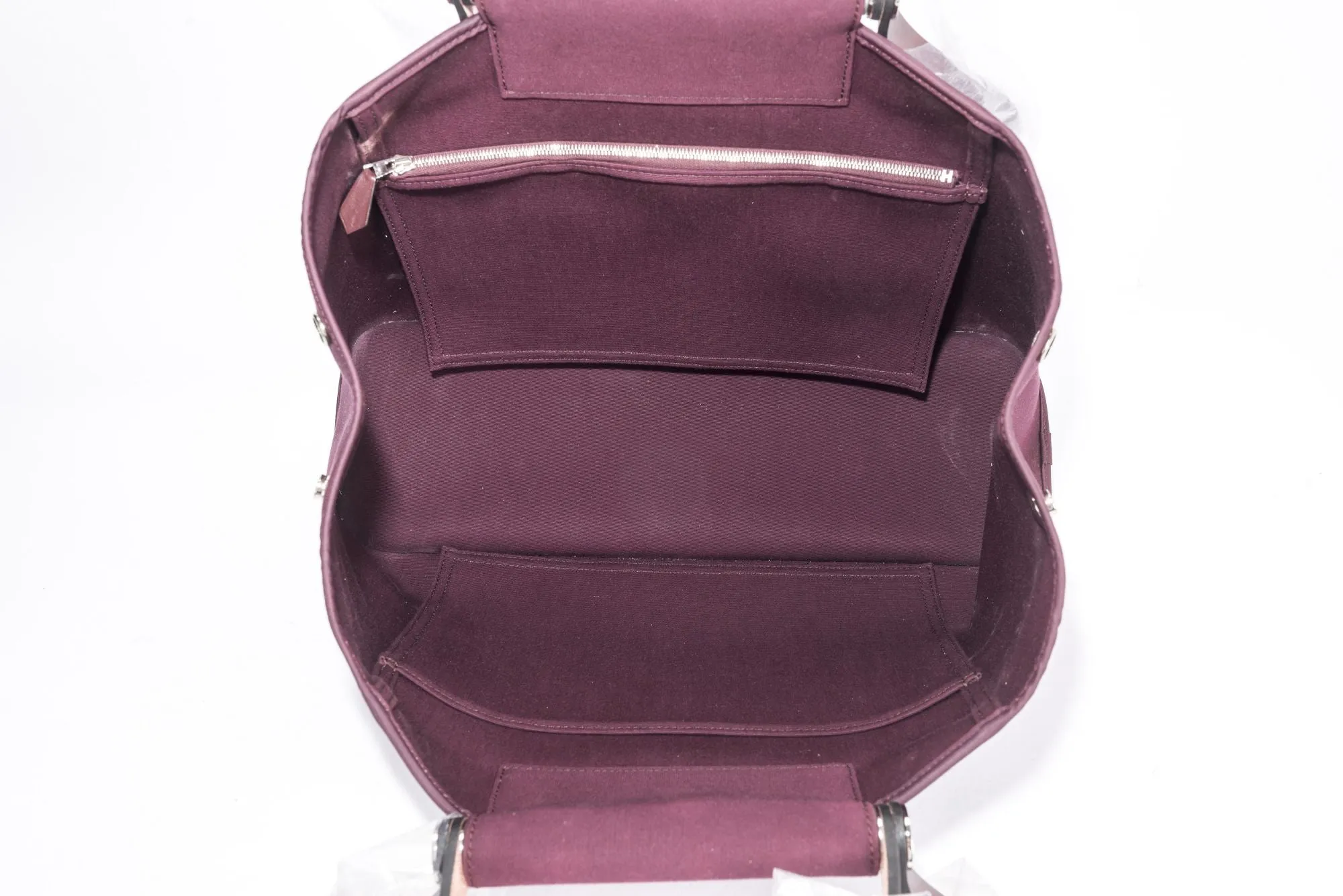 Hermes Cabag Elan 39 Dark Burgundy