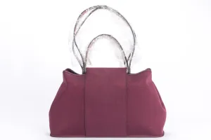 Hermes Cabag Elan 39 Dark Burgundy