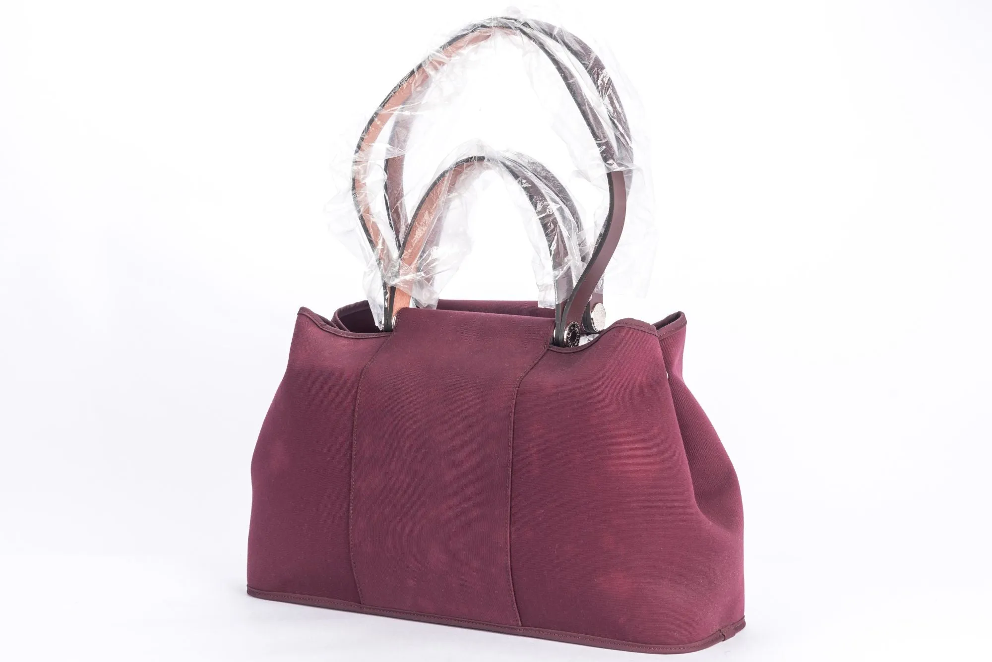 Hermes Cabag Elan 39 Dark Burgundy
