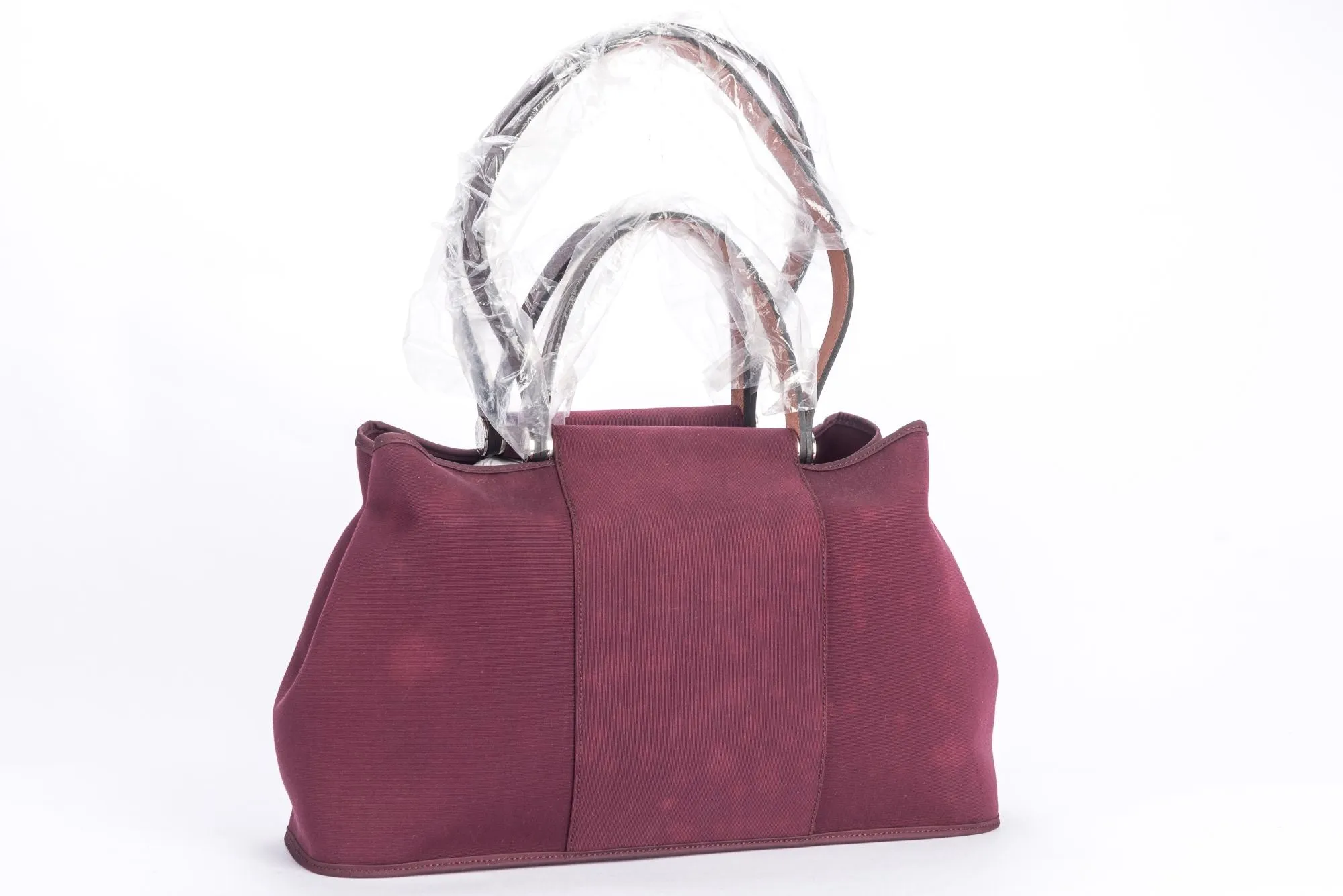 Hermes Cabag Elan 39 Dark Burgundy