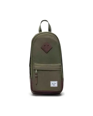 Herschel Heritage™ Shoulder Bag - 8L - Ivy Green/Chicory Coffee