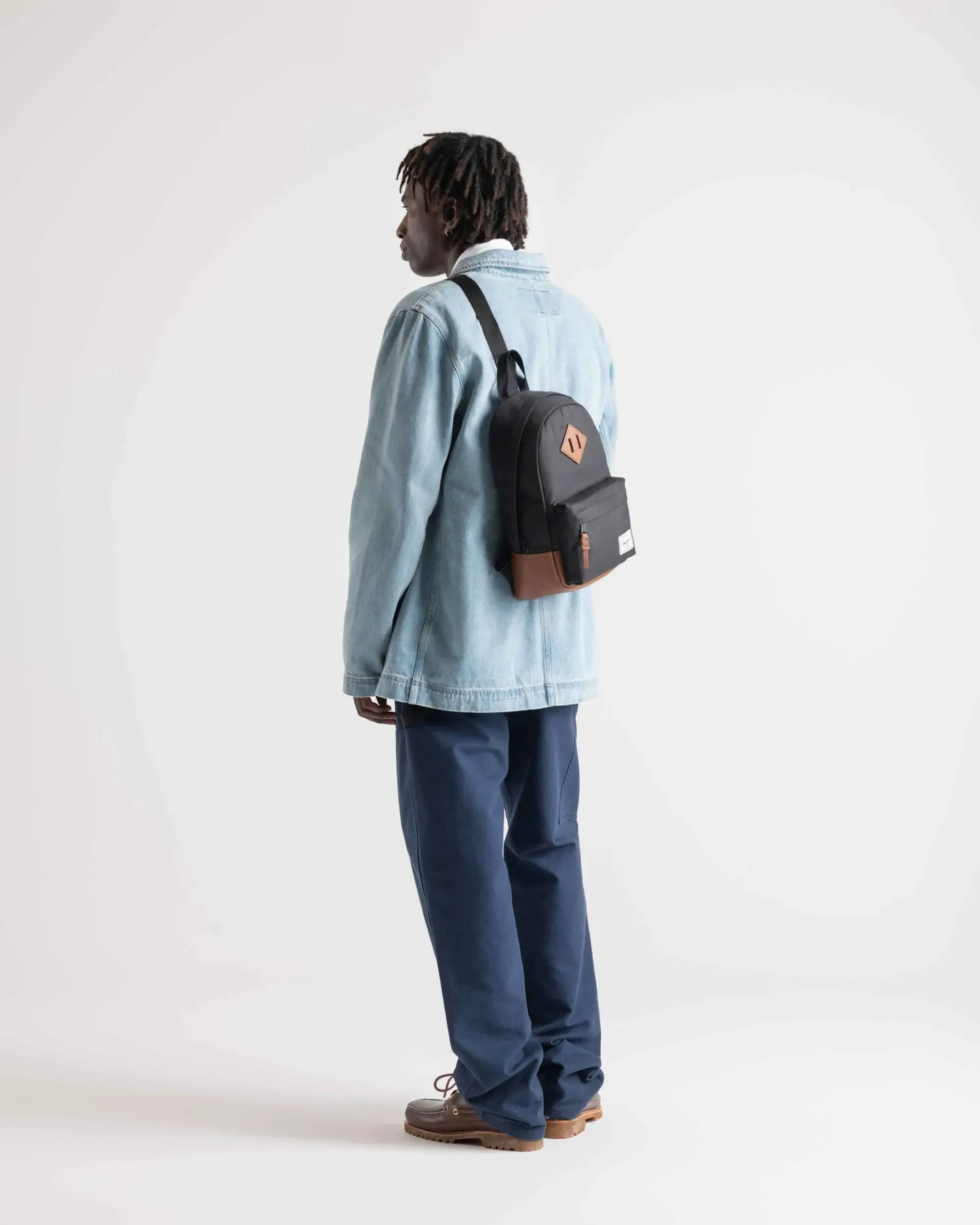 Herschel Heritage™ Shoulder Bag - 8L - Raven Crosshatch