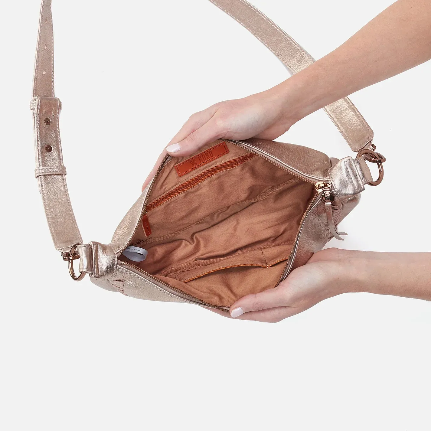 Hobo Knox Sling Pink Gold Metallic