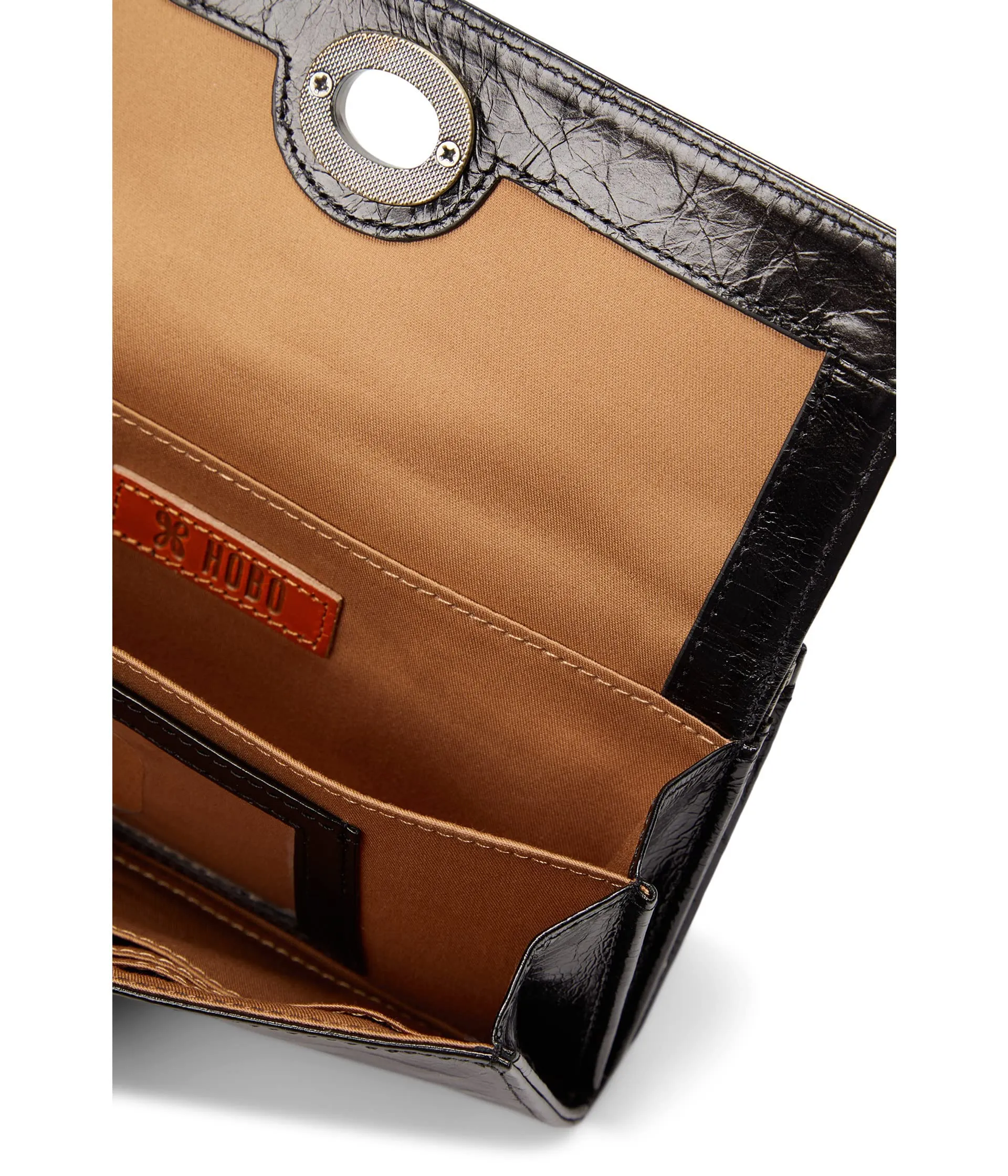 HOBO Mila Wallet Crossbody Black One Size